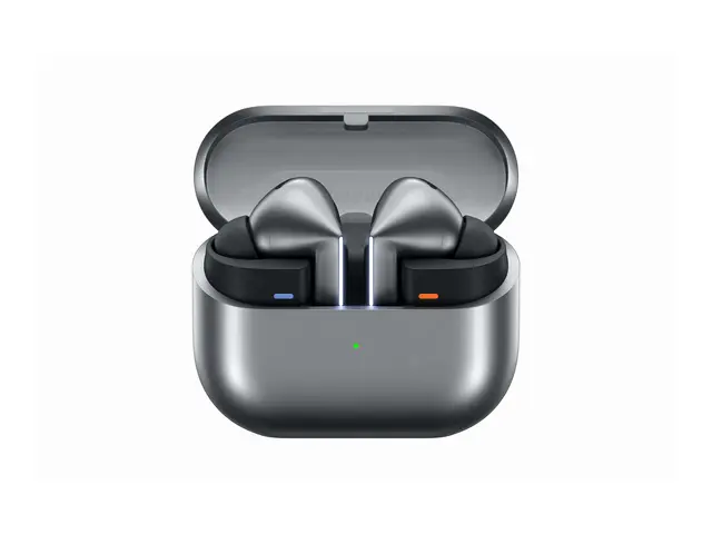Samsung Galaxy Buds3 Pro - True wireless-hodetelefoner med mikrofon i øret - Bluetooth - aktiv støydemping - sølv 