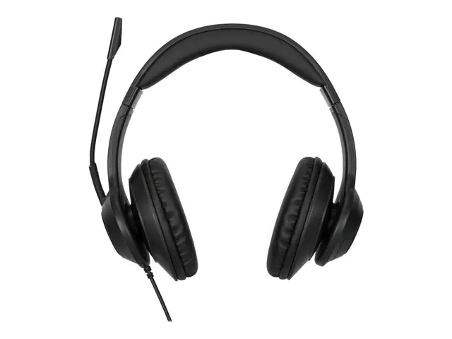 Targus AEH102GL - Hodesett on-ear konvertibel kablet USB-A lydisol...