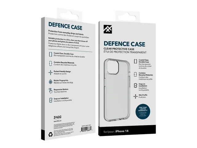 iFrogz Defence - Baksidedeksel for mobiltelefon blank Apple iPhone 14