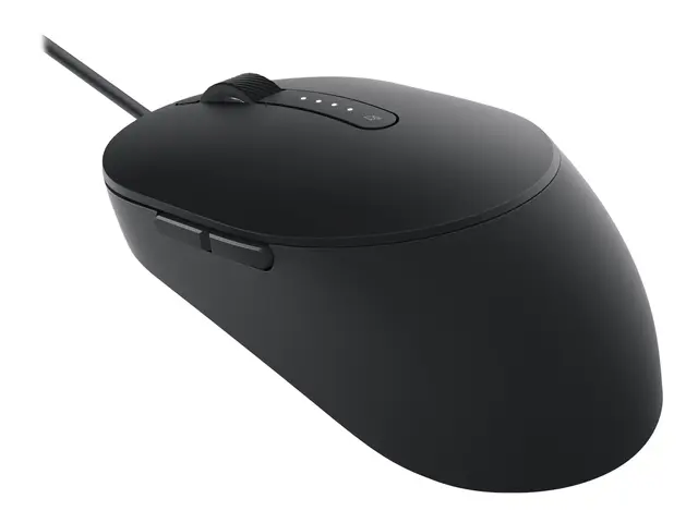 Dell MS3220 - Mus laser 5 knapper kablet USB 2.0 svart med 3 years...
