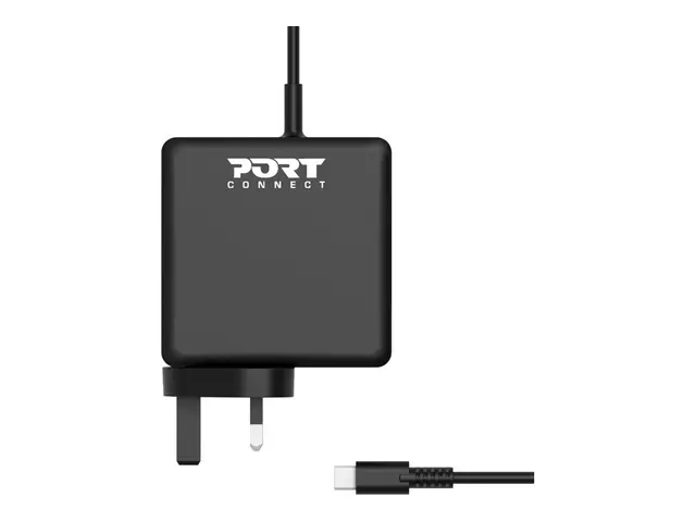PORT Connect - Strømadapter - 65 watt - 3.25 A (USB-C) - Storbrita...