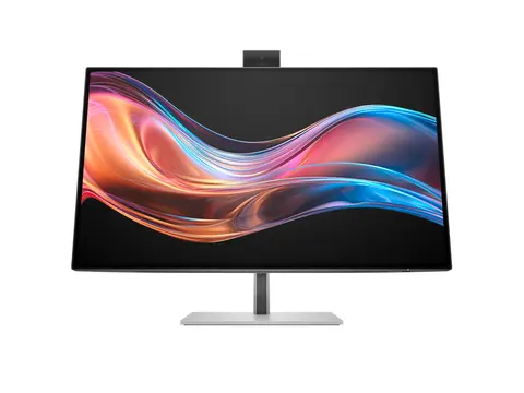 HP 727pm - Series 7 Pro - LED-skjerm - 27" 3840 x 2160 4K @ 60 Hz - IPS Black - 400 cd/m² - 2000:1 - DisplayHDR 400 - 5 ms - Thunderbolt 4, HDMI, DisplayPort - høyttalere - svart, sølv