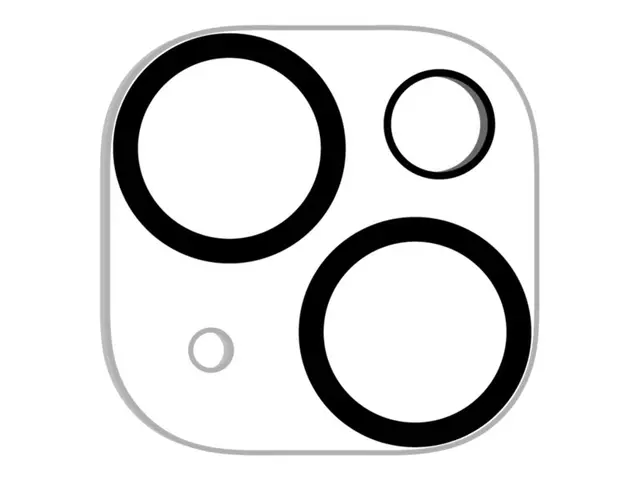 Screenor Vizor+ - Linsebeskytter for mobiltelefon glass Apple iPho...