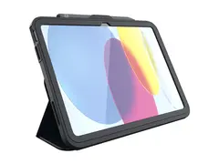 ZAGG Rugged Messenger - Beskyttelsesboks for nettbrett robust - polykarbonat - koksgrå - for Apple 10.9-inch iPad (10. generasjon)