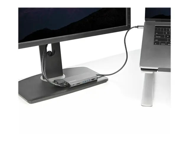 StarTech.com USB C Multiport Adapter, USB-C Mini Travel Dock with ...