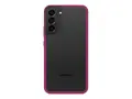OtterBox React Series - Baksidedeksel for mobiltelefon polykarbonat, termoplastisk elastomer (TPE) - blank, selskapsrosa - for Samsung Galaxy S22+