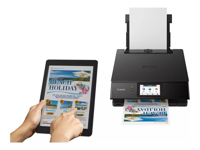 Canon PIXMA TS8750 - Multifunksjonsskriver farge ink-jet Legal (21...
