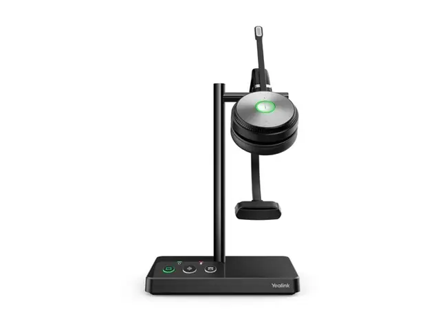 Yealink WH62 Mono - For Microsoft Teams hodesett on-ear DECT trådl...