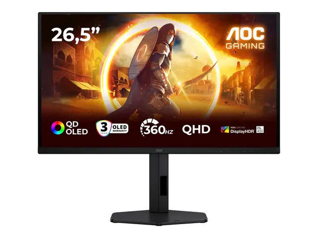 AOC Gaming Q27G4SDR - G4 Series OLED-skjerm gaming 27" (26.5" synl...