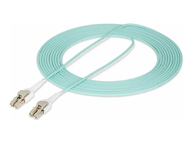 StarTech.com 5m (15ft) LC to (UPC) OM4 Switchable Fiber Optic Cabl...