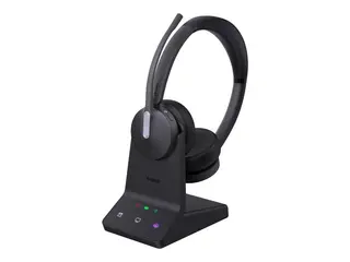 Yealink WH64 Dual - Hodesett - on-ear - DECT / Bluetooth tr&#229;dl&#248;s - Certified for Microsoft Teams