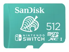 SanDisk Nintendo Switch - Flashminnekort 512 GB - UHS-I U3 / Class10 - microSDXC UHS-I