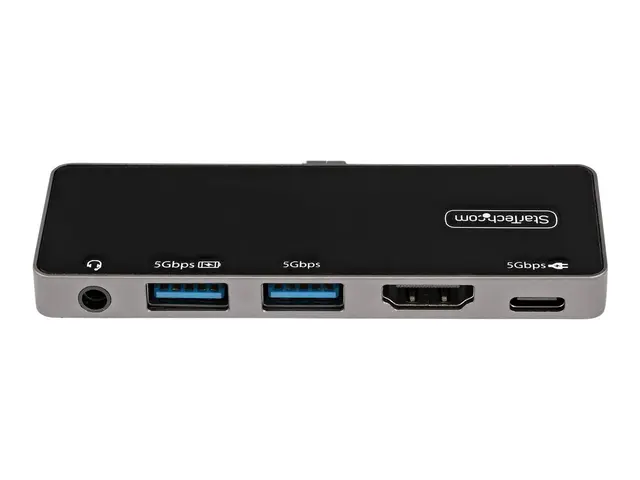 StarTech.com USB C Multiport Adapter, USB-C Mini Dock, to 4K 60Hz ...