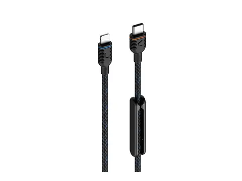 Unisynk - Lightning-kabel - 24 pin USB-C hann til Lightning hann 2 m - USB Power Delivery (60W)