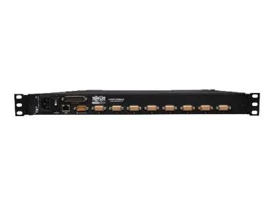 Eaton Tripp Lite Series 8-Port Rack Console KVM Switch built in IP...