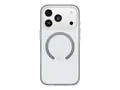 OtterBox Symmetry Series Clear - Baksidedeksel for mobiltelefon MagSafe-samsvar - polykarbonat, termoplastisk elastomer (TPE) - stjernest&#248;v 4.0 (klar) - for Apple iPhone 17 Pro