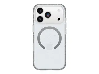 OtterBox Symmetry Series Clear - Baksidedeksel for mobiltelefon MagSafe-samsvar - polykarbonat, termoplastisk elastomer (TPE) - stjernestøv 4.0 (klar) - for Apple iPhone 17 Pro