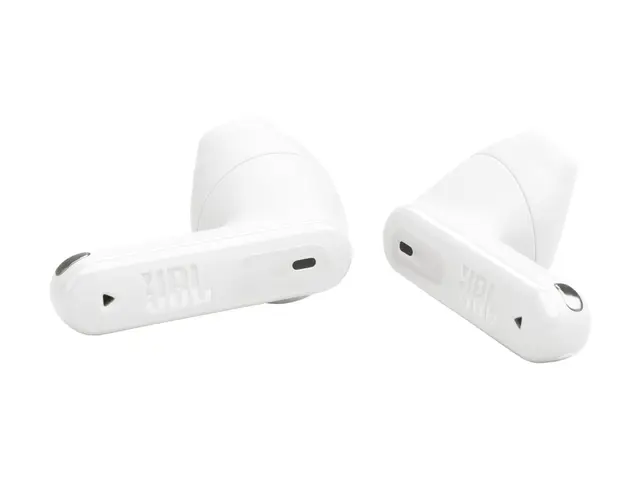 JBL TUNE Flex 2 - True wireless-hodetelefoner med mikrofon i øret - Bluetooth - aktiv støydemping - hvit 