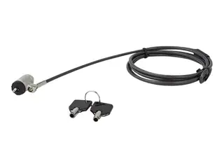 STARTECH.COM Keyed Cable Lock - Push-to-Lock Button - 2 m Steel Cable -