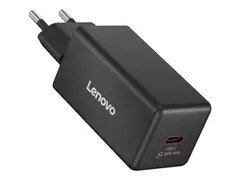 Lenovo - Strømadapter - GaN - 65 watt (USB-C) svart - Europa