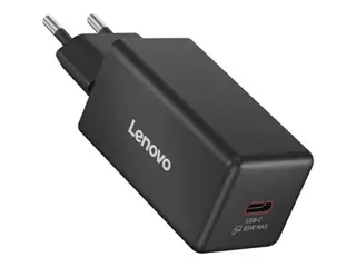 Lenovo - Strømadapter - GaN - 65 watt (USB-C) svart - Europa
