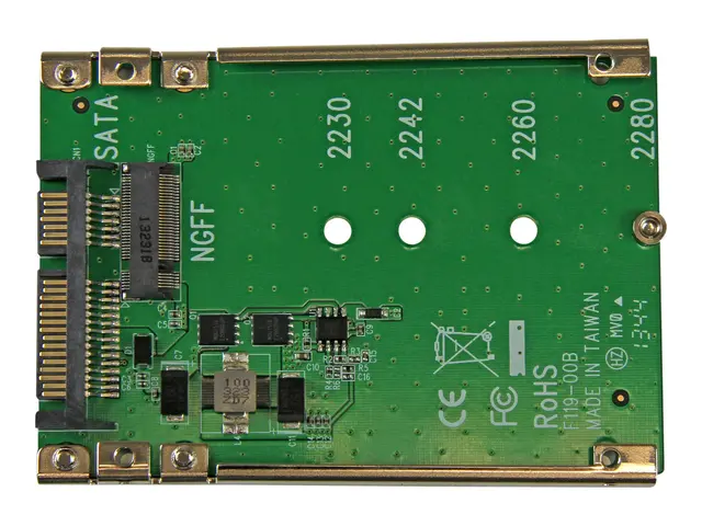 StarTech.com M.2 SATA SSD to 2.5in Adapter - NGFF Converter 7mm Op...