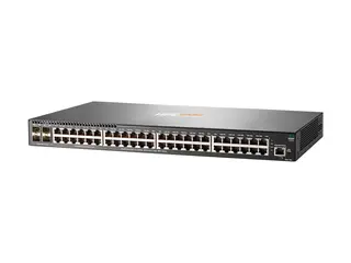 HPE Aruba 2930F 48G 4SFP+ - Switch - L3 - Styrt 48 x 10/100/1000 + 4 x 1 Gigabit / 10 Gigabit SFP+ (opplink) - rackmonterbar