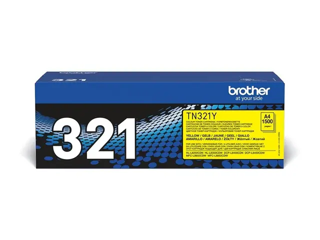 Brother TN321Y - Gul original tonerpatron for DCP-L8400CDN, DCP-L8...