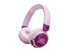 JBL Junior 320BT - Hodetelefoner med mikrofon on-ear - Bluetooth - trådløs - purpur