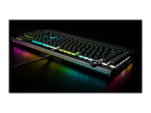 CORSAIR Gaming K100 RGB - Tastatur - bakgrunnsbelyst - USB - Nordi...