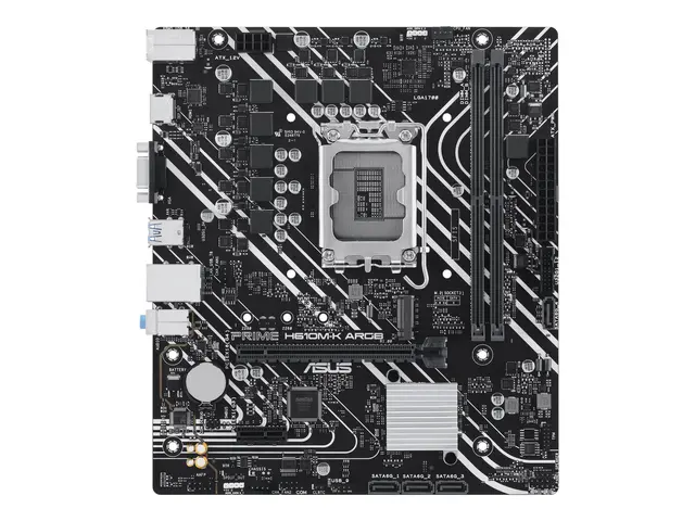 ASUS PRIME H610M-K ARGB - Hovedkort micro ATX LGA1700-sokkel H610 ...