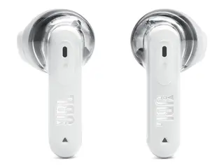 JBL TUNE Flex 2 - Ghost Edition - True wireless-hodetelefoner med mikrofon i øret - Bluetooth - aktiv støydemping - spøkelseshvit