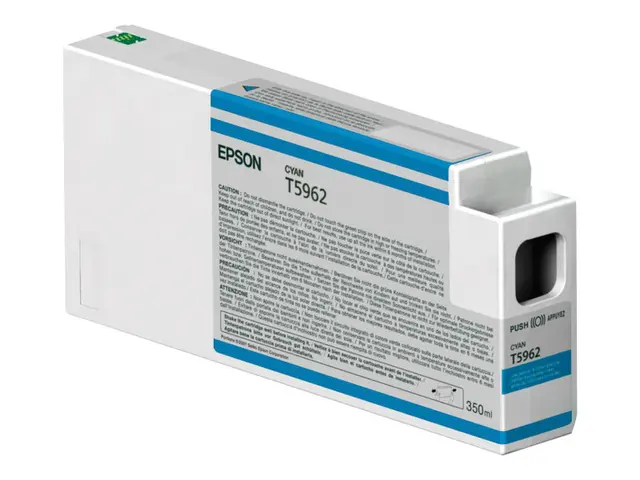 Epson T5962 - 350 ml - cyan - original - blekkpatron - for Stylus ...