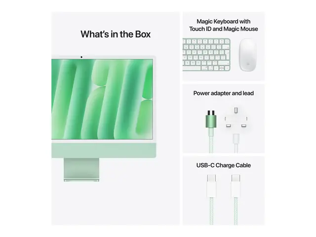 Apple iMac with 4.5K Retina display - alt-i-ett M4 16 GB SSD 256 L...