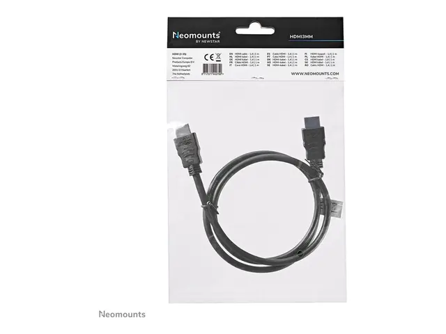 Neomounts - HDMI-kabel HDMI hann til 1 m svart