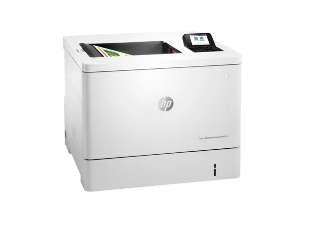 HP LaserJet Enterprise M554dn - Skriver - farge - Dupleks - laser ...