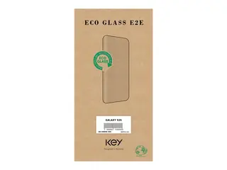 Key Eco - Skjermbeskyttelse for mobiltelefon kant-til-kant - glass - for Samsung Galaxy S25