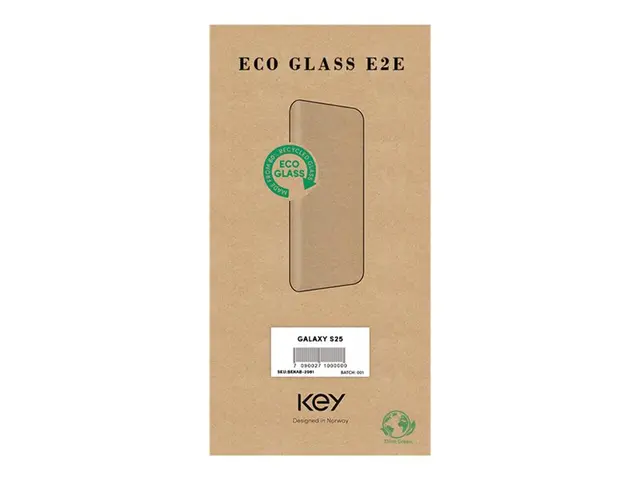 Key Eco - Skjermbeskyttelse for mobiltelefon kant-til-kant glass S...
