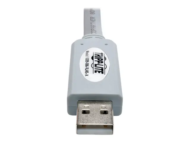 Eaton Tripp Lite Series USB to RJ45 Cisco Serial Rollover Cable, T...