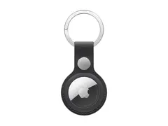 Apple - Eske for airtag - mikrotvill, stainless steel svart - for iPhone/iPad/iPod