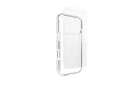 ZAGG Defence - 2-i-1-pakke - baksidedeksel for mobiltelefon blank - med Glass Screen Protector - for Apple iPhone 17 Pro Max