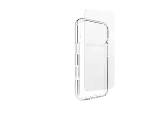 ZAGG Defence - 2-i-1-pakke - baksidedeksel for mobiltelefon blank - med Glass Screen Protector - for Apple iPhone 17 Pro Max