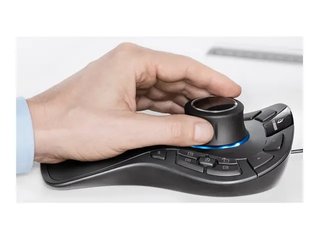 3Dconnexion SpaceMouse Pro - 3D-mus - 15 knapper - kablet