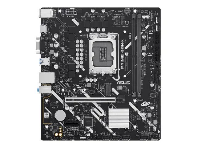 ASUS PRIME H810M-K - Hovedkort micro ATX LGA1851-sokkel H810 Chips...