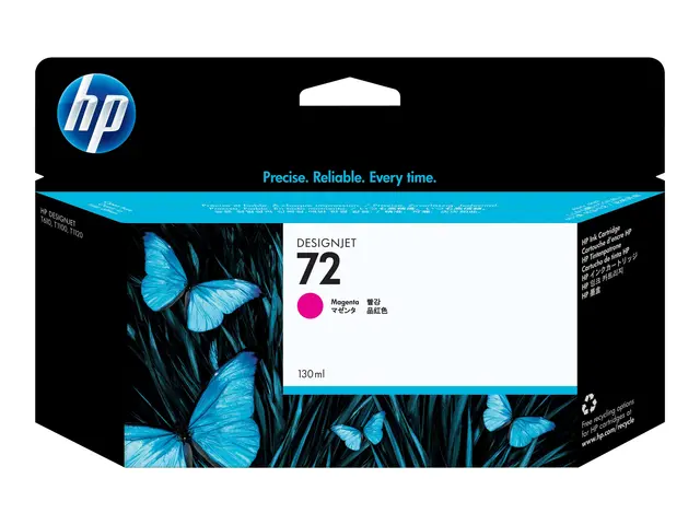 HP 72 - 130 ml magenta original DesignJet blekkpatron for T1100, T...