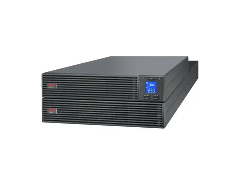 APC Easy UPS SRV SRV10KRIRK - UPS (kan monteres i rack) AC 220/230/240 V - 10000 watt - 10000 VA - USB, RS-232 - med Rail Kit, External Battery Pack