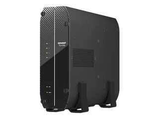 QNAP TS-410E - NAS-server - 4 brønner SATA 6Gb/s - RAID 0, 1, 5, 6, 10, 50, 60, JBOD - RAM 8 GB - Gigabit Ethernet / 2.5 Gigabit Ethernet - iSCSI støtte