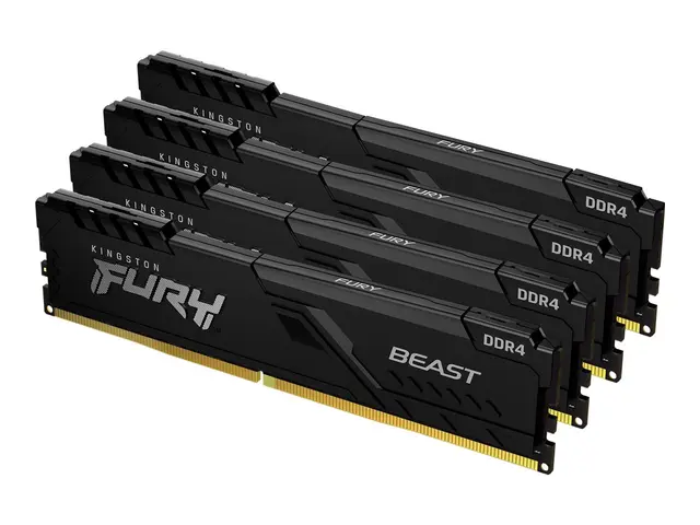 Kingston FURY Beast - DDR4 sett 128 GB: 4 x 32 GB DIMM 288-pin 360...