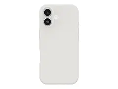 OtterBox Figura Series - Baksidedeksel for mobiltelefon MagSafe-samsvar - polykarbonatlag, termoplastisk elastomer (TPE) - crema (white) - for Apple iPhone 17
