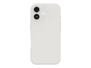 OtterBox Figura Series - Baksidedeksel for mobiltelefon MagSafe-samsvar - polykarbonatlag, termoplastisk elastomer (TPE) - crema (white) - for Apple iPhone 17